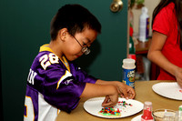 Julian Decorating Cookies