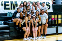 BSHS Cheer at Pecos Volleyball Game, 8/22/2017