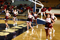Cheerleaders Leading A Cheer