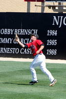 Caleb Nine Catching A Fly Ball In Right Field