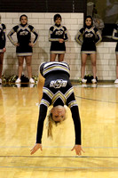 Cheerleader Doing Backflips