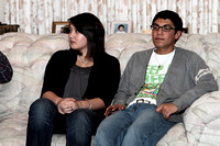 Andrea And Steven Sitting On The Couch