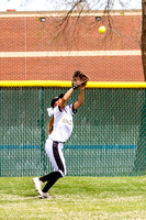 Ashley Gonzalez Catching In Left