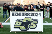 Senior Night at the Seminole Football Game, 9/29/2023