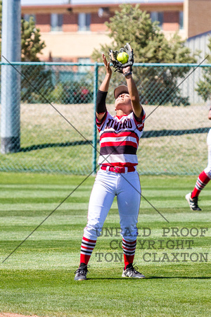 Jenna Shay Catching At Shortstop