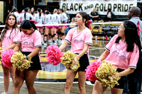 BSHS Cheer at the Snyder Volleyball Game, 10/10/2023