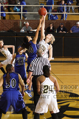 Cerbi Jumping For The Tip With Taylor and Desiree Waiting