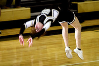 Cheerleader Doing A Backflip