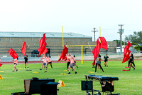 Flag Corps Practicing