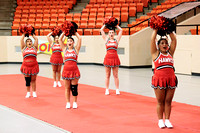 HC Cheer at Victoria College Basketball, 11/7/2023