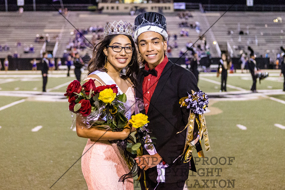 2018 Homecoming Queen Keila Yanez And King Travis Johnson