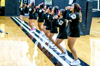 BSHS Cheer at Greenwood Volleyball, 10/23/2018