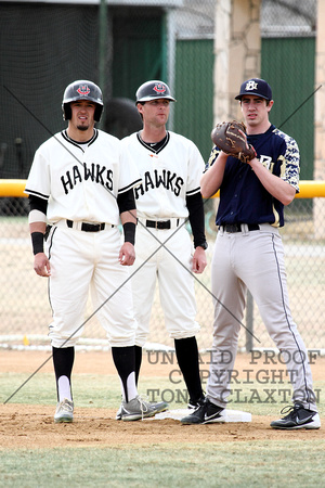 Dane Steinhagen And Coach Jake Carlson At First