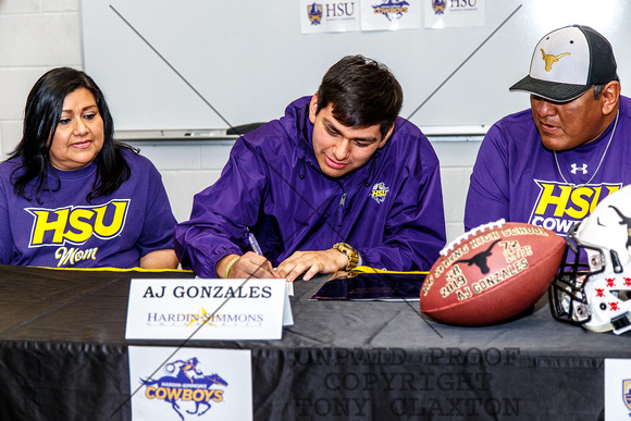 AJ Gonzales Signing With Hardin Simmons University