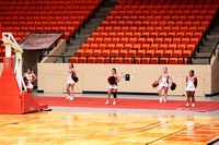 HC Cheer at the Weatherford Basketball Game, 11/28/2023