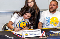 Chloe Bustamante Signing Letter Of Intent