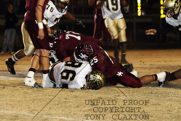 Devante Fighting For A Fumble