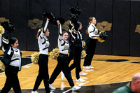 BSHS Cheer at the Eldorado Basketball Game, 12/5/2023