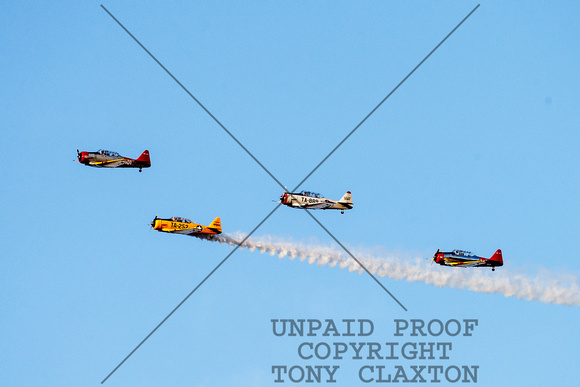 Commemorative Air Force Fly By