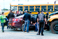 Car Crash At BSHS-Snyder Football Game