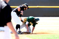 Brandon Wagner Tagging The Runner Out At Second