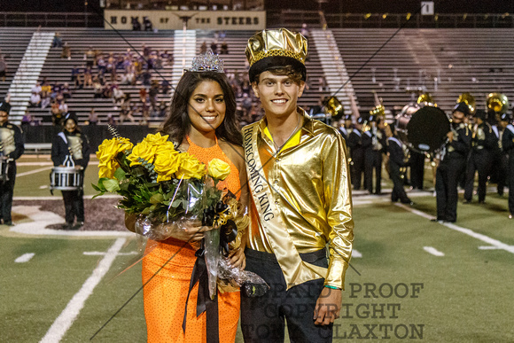 BSHS Homecoming Queen Amber Martinez And King Cory Cotton