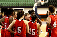 Coach Earl Diddle Talking To His Team During A Time Out