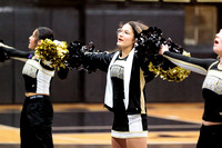 BSHS Cheer at the Lakeview Basketball Games, 1/28/2022