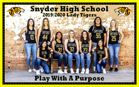 Snyder Women's Basketball Team and Individual Photos, 11/17/2019