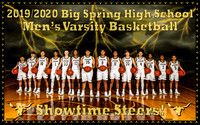 BSHS Men's Basketball Team and Individual Photos, 12/1/2019