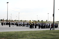 Warming Up Before Tall City Marching Contest