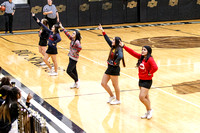 BSHS Cheer at Basketball, 12/20/2019