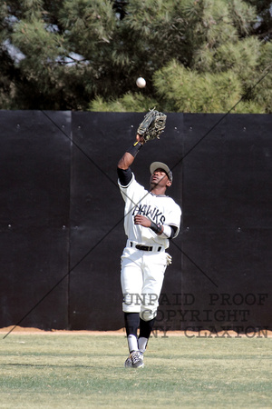 Reggie Wilson Catching In Center Field