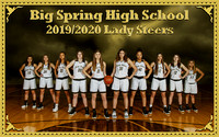 BSHS Women's Basketball Team and Individual Photos, 1/11/2020 and 1/20/2020