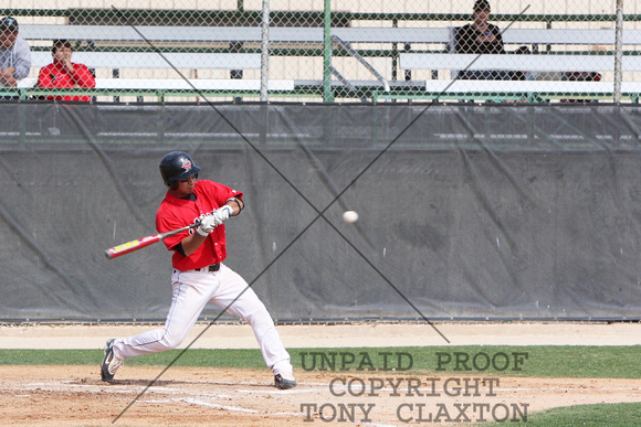 Andrew Collazo Swinging On A Pitch