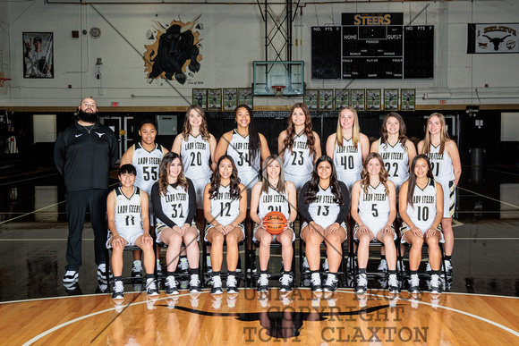2021/2022 Womens Basketball Team Photo For Banner