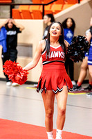 HC Cheer at Western Texas College Basketball, 12/4/2021