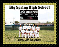 BSHS Baseball JV Team & Individual Photos, 3/24/2024