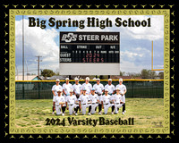 BSHS Baseball JV and Varsity Team & Individual Photos, 3/24/2024