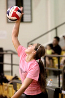 Haley Serving The Ball