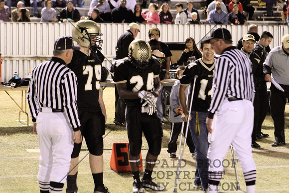 Team Captains Ready For The Coin Toss