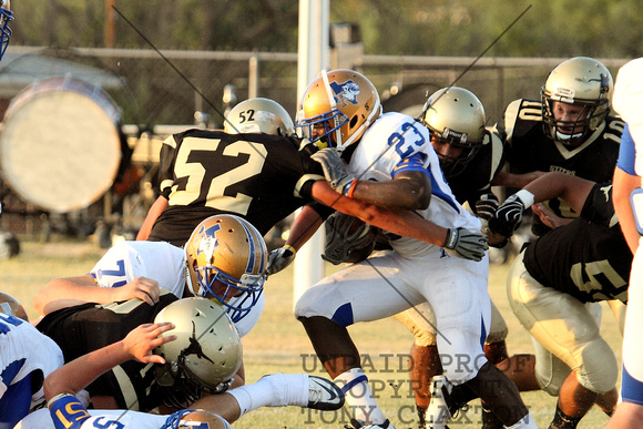 Isaac Tackling The Runner