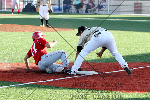 Jacob Tagging The Runner Out At Third