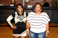 Cheerleading and Basketball Senior Night, 2/7/2012