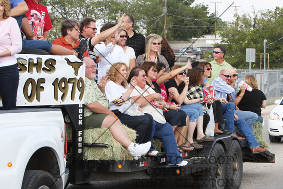 Class Of '79 On Their Float