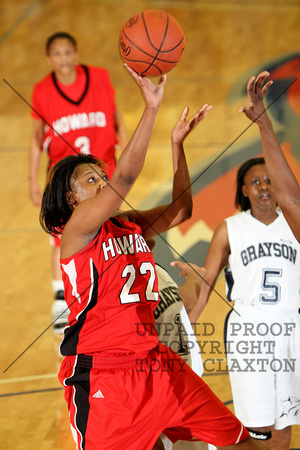 Taniqua Ards Shooting Over A Defender