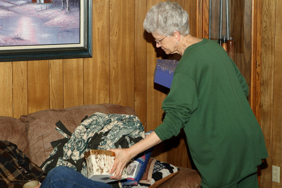 Virginia Handing Out Presents