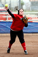 Monica Buccellato Throwing To First