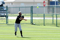 Shelby Shelton Throwing To The Infield