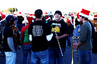 Group Before The Christmas Parade